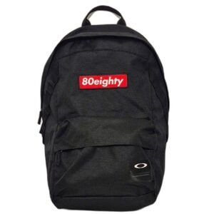 Oakley Backpack Mens Holbrook 20L Black With Custom Design Patch 80eighty